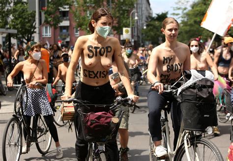 Women Hold Topless Protest For Equal Rights Photos Updated