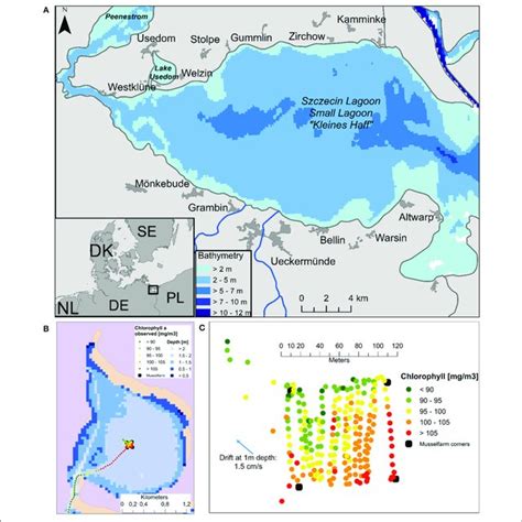 Atraveo international us english usd. Location of the Oder/Szczecin Lagoon (a), bathymetry (b ...
