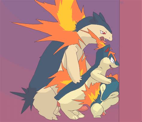 Rule Animated Argon Vile Cyndaquil Male Multiple Males No Humans Pokemon Quilava Typhlosion