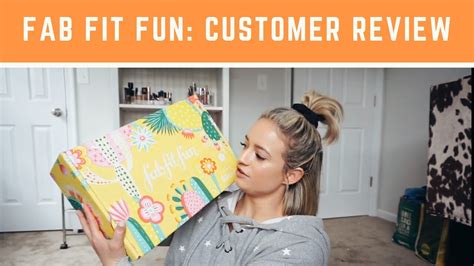 Fab Fit Fun Spring Unboxing Not Sponsored Customer Review Youtube