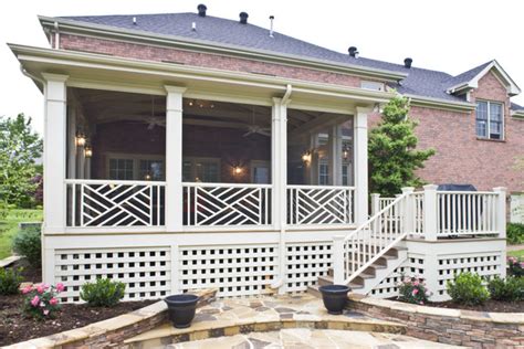 Classic chippendale design railing panel. The Chippendale II Panel - The Porch Company