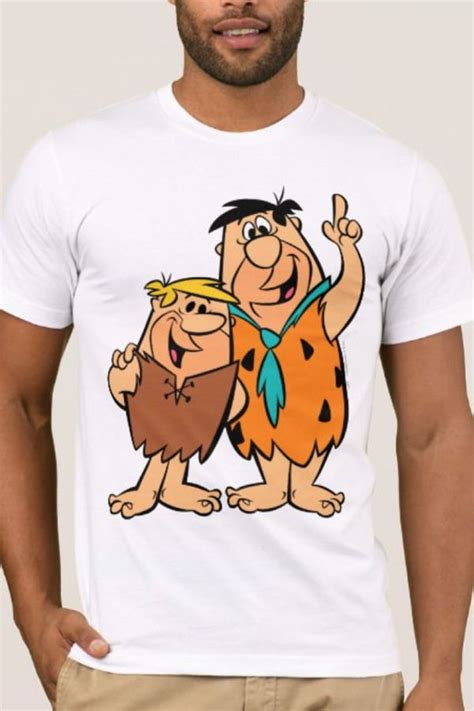 Barney Rubble And Fred Flintstone T Shirt Uk Fred