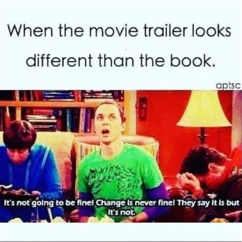 When The Movie Trailer Looks Different Than The Book Its Not Golng To