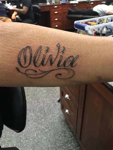 Olivia Cursive Name Tattoo Tattoos Name Tattoos Name Tattoo