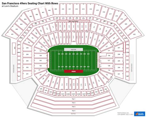 49ers Stadium Seating Chart 3d