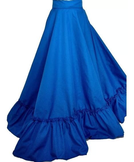 Falda Azul Faldas Al Mejor Precio En Mercado Libre México