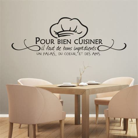 Découvrez nos stickers muraux pas chers, les tableaux déco ou encore nos papiers peints et cadeaux personnalisés. Stickers citation pour bien cuisiner... - Des prix 50% ...