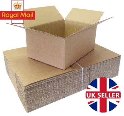 25 X Royal Mail Deep Maximum Size Small Parcel Cardboard Boxes