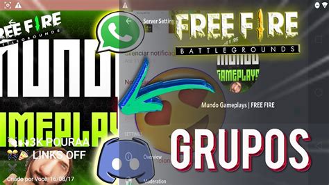 Where you can stay close and have fun over text, voice, and video. 📱GRUPOS DE FREE FIRE NO WHATSAPP É DISCORD, PARTICIPE!!🏃🔥 ...