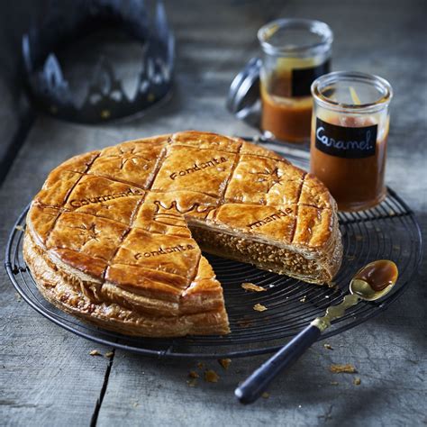 Recette Galette Des Rois Frangipane Caramel Beurre Salé Marie Claire