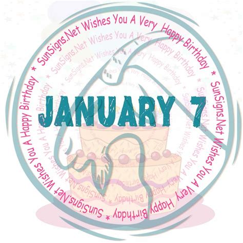 January 7 Zodiac Is Capricorn, Birthdays And Horoscope - SunSigns.Net