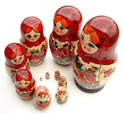 Free Russian Nesting Dolls 1 Stock Photo