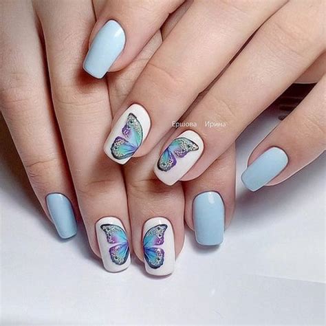 30+Butterfly Nail Art Designs 2018 | BeautyBigBang