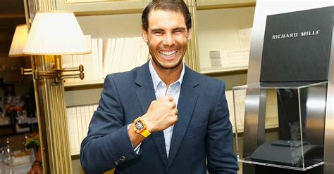 Maybe you would like to learn more about one of these? Tennis pro Rafa Nadal's new $725,000 Richard Mille watch