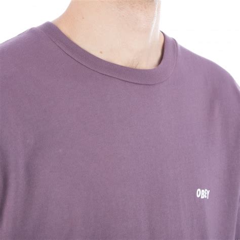 Eggplant (us, australia, new zealand, anglophone canada), aubergine (uk, ireland, quebec, and most of mainland western europe) or brinjal (south asia, singapore, malaysia, south africa). Obey Jumble Lo-Fi T-Shirt 'Pigment Pack' QS (Dusty ...
