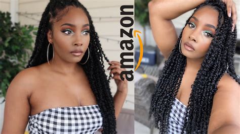 Easy 2 Hour Diy Passion Twist Crochet And Individual Rubber Band Method Amazon Prime Hair Youtube