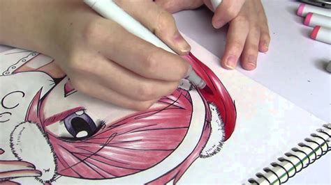 Maybe you would like to learn more about one of these? Anime Girl Copic Marker Speed Drawing - YouTube
