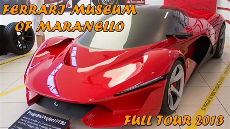 See the exhibits in five rooms, plus an exhibit of world championship cars. FERRARI MUSEUM OF MARANELLO - Full tour (LaFerrari, Enzo, F40, etc ... ) 2014 HQ - YouTube