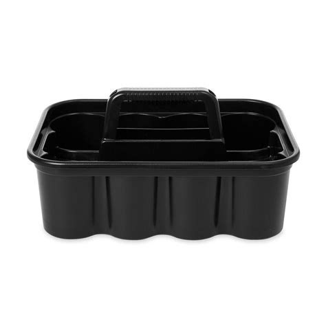 Rubbermaid Commercial Products Deluxe Carry Caddy Fg315488bla The