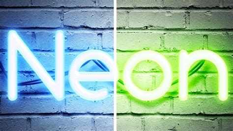 Learn How To Create A Real Neon Text Effect In Adobe Photoshop