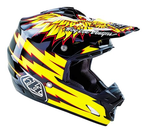 The fitment was perfect as i have a fly mx helmet and the size was exactly the same for my melon head. Troy Lee Designs NEW 2016 Mx SE-3 Flight Black Yellow ...