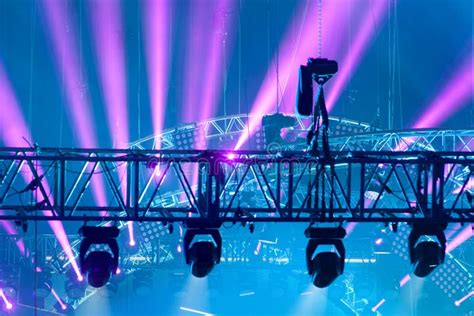 Light Show At The Concert Stock Image Image Of Blue 41017517