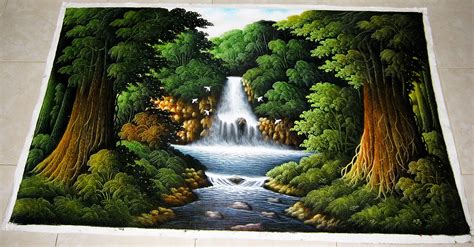 Art 3 cara melukis pemandangan air terjun youtube. 25+ Kumpulan Lukisan Pemandangan Air Terjun Di Hutan ...