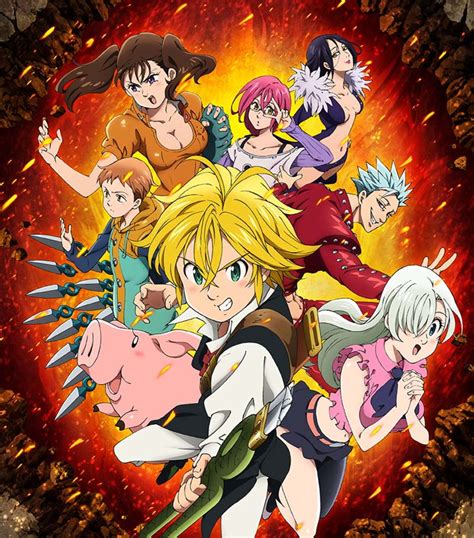 The Seven Deadly Sins Anime Da Netflix Resenha Lugar Nenhum