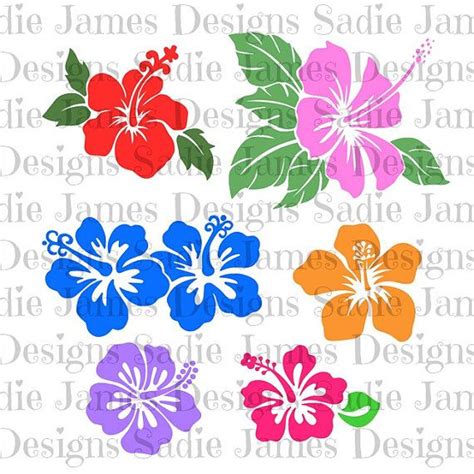 Free Free 93 Cricut Hawaiian Flower Svg Free SVG PNG EPS DXF File