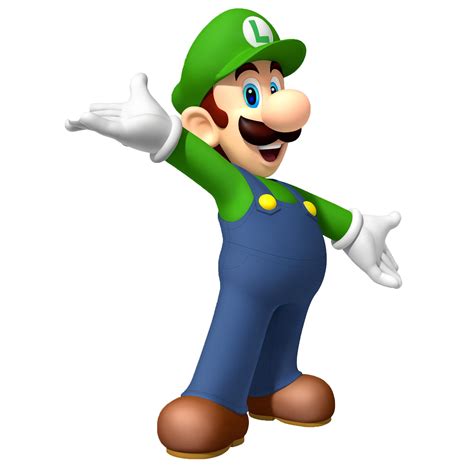 File Luigiart Png Super Mario Wiki The Mario Encyclopedia