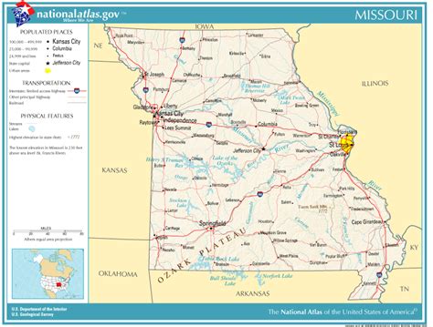 United States Geography For Kids Missouri