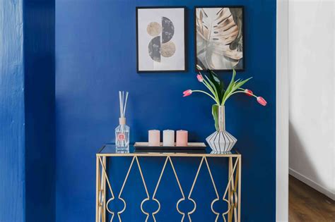 Blue Art Deco Living Room Ideas Art Vomitory