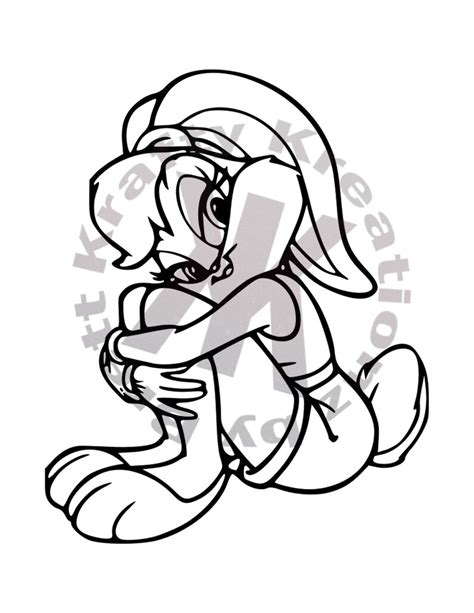 lola bunny svg lola bunny png cricut cut files etsy