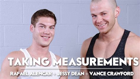 MEN Rafael Alencar Jessy Dean Vance Crawford In Taking Measurements WAYBIG