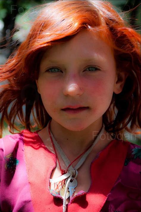 Beautiful Pink Haired Pashtun Girl People With Blue Eyes European