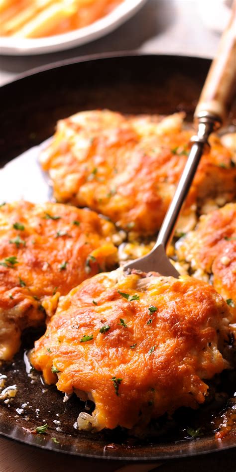 Pork chops are a quick, healthy and simple dinner. Cheddar Baked Pork Chops are a delicious and very simple ...