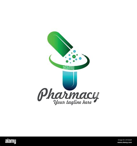 Logo Pharmacy Stock Vector Images Alamy