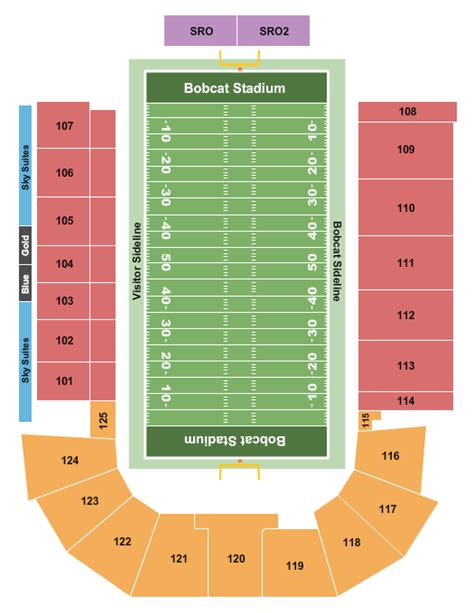 Cal Memorial Stadium Seating Chart Rows Elcho Table
