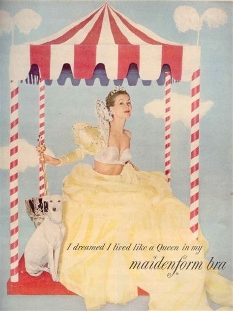 vintage ad campaign i dreamed i was [doing what ] in my maidenform bra pee wee s blog