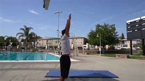 How To Do A Forward Dive Tuck 101c Springboard Diving Strategies And