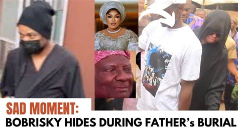 Secrets Unveiled: Bobrisky's Father's Funeral in Full Drama - YouTube