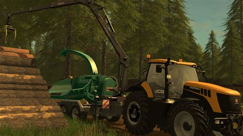 Forestry Equipment With Dynamic Hoses V 10 Fs17 Farming Simulator 17