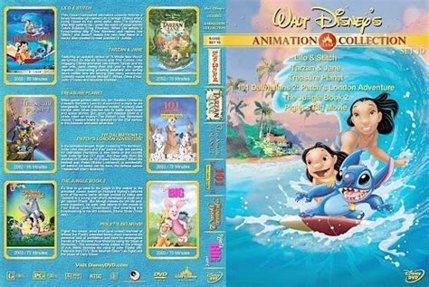 Walt Disneys Classic Animation Collection Set Dvd Covers And Labels