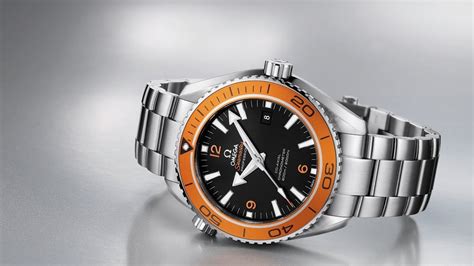 OMEGA Seamaster Planet Ocean 600M 45.5mm Orange Bezel ...