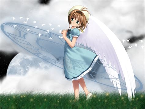 Cardcaptor Sakura Wallpaper Come Fly With No Ones Wings Minitokyo