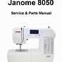 New Home Janome Sewing Machine Service Manual