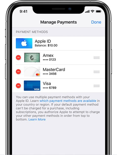 To verify that its the app having issues, consider purchasing an apple apps store cash card from a retailer, as that might reveal if you are restricted from. Change, add, or remove Apple ID payment methods - Apple ...