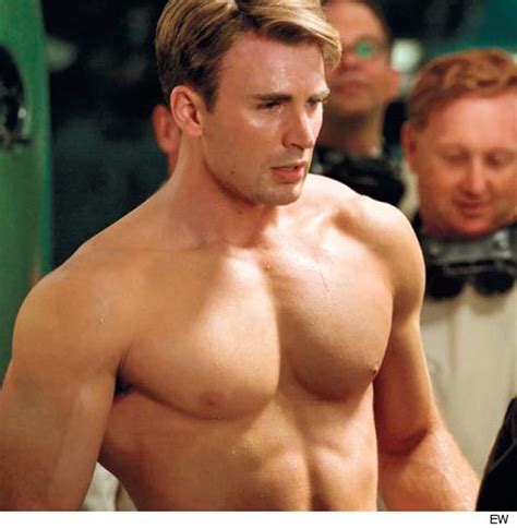 Captain America Chris Evans Body