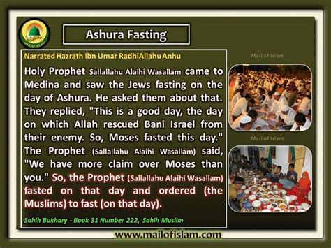 Ashura Fasting Day Of Ashura Islamic New Year Muharram