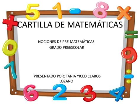 Calaméo Cartilla De Matemáticas